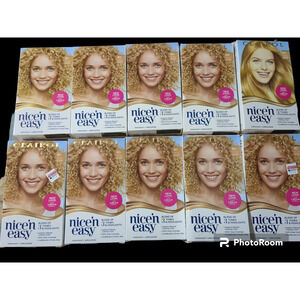 10 #8g Clairol medium golden blonde hair color dye #1093